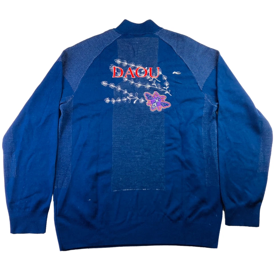 NEW KJUS Men’s Klum 1/2 Zip Free Lite Pullover Jacket Navy Blue • Size 54 XL - Image 3 of 4