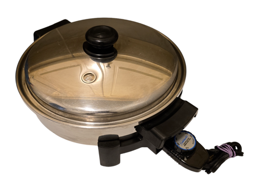 Saladmaster K7256 Electric Skillet Vapo Lid T-304 Surgical Stainless Steel | USA
