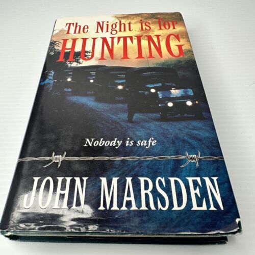 The Night Is For Hunting by John Marsden Hardcover Tomorrow Series Book 6 - Picture 1 of 24