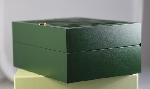 ROLEX Boîte de montre Verte / Green watch Box 39141.71 Large + Deepsea Booklet - Picture 5 of 6