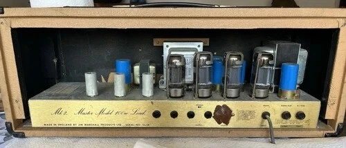 1979 Marshall JMP 2203 Master Model Mk2 Lead 100 Watt Amp BEATIFUL SPECIMEN - Picture 4 of 5