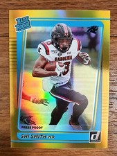 Shi Smith 2021 Donruss Holo Gold Premium Stock Press Proof Rated Rookie #315