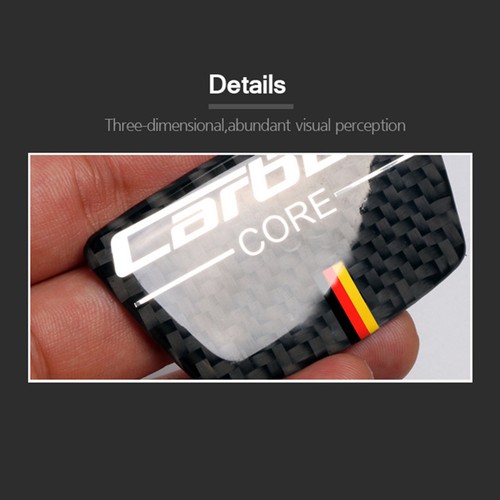 Real Carbon Fiber Emblem B Column Sticker Frame For Mercedes Benz C Class C180 - Picture 9 of 10