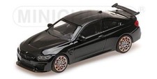 MINICHAMPS 410 025222, BMW M4 GTS, BLACK METALLIC + ORANGE WHEELS, 1:43 SCALE