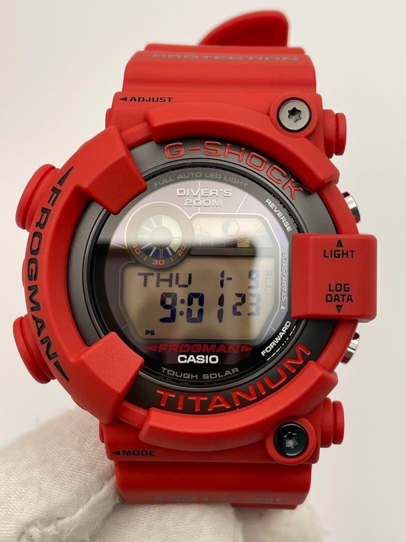 Frogman G-SHOCK GW-8230NT-4JR Red CASIO Watches Fashion  