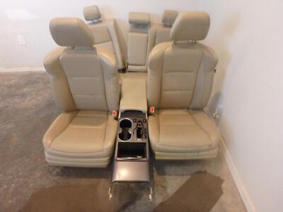 2013-2015 Acura RDX Tan Leather Front & Rear Seats w/Console, Heat/Mem/Power