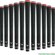 Callaway Diamond Red Cap Golf Grips Set – Standard Size .580 Core Black/Red New