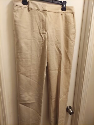 Ann Taylor Loft Riviera Slim Beige Pants Size 8T