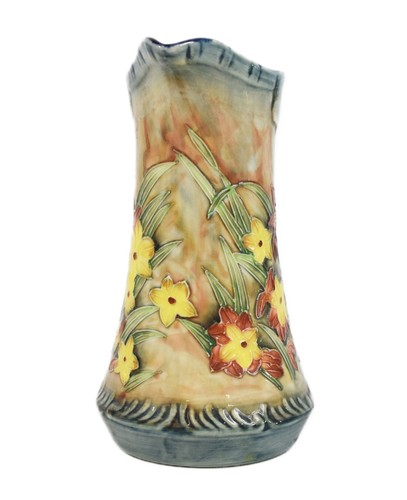 Vintage Floral Yellow Flowers Jug Vase Pitcher Ceramic Ornament - Picture 4 of 6
