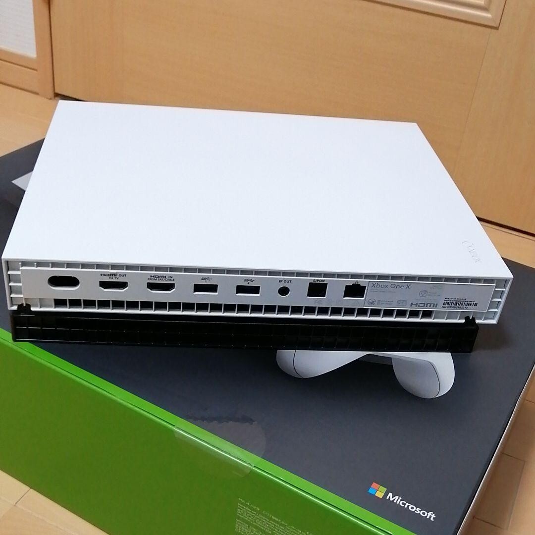 Microsoft Xbox One X 1TB White Special Edition In Box From Microsoft Xbox One X 1TB White Special Edition In Box From