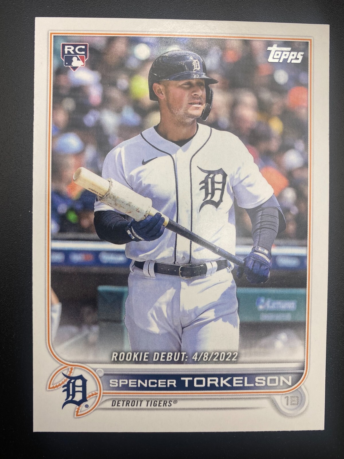 2022 Topps Update Series Spencer Torkelson RC Rookie Debut US79 Detroit Tigers