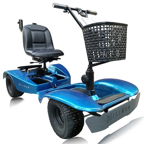 Hillman Pro Lithium Blue Golf Buggy eBay