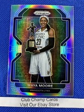 2022 #64 Maya Moore WNBA Panini Prizm Basketball Silver Prizm Lynx