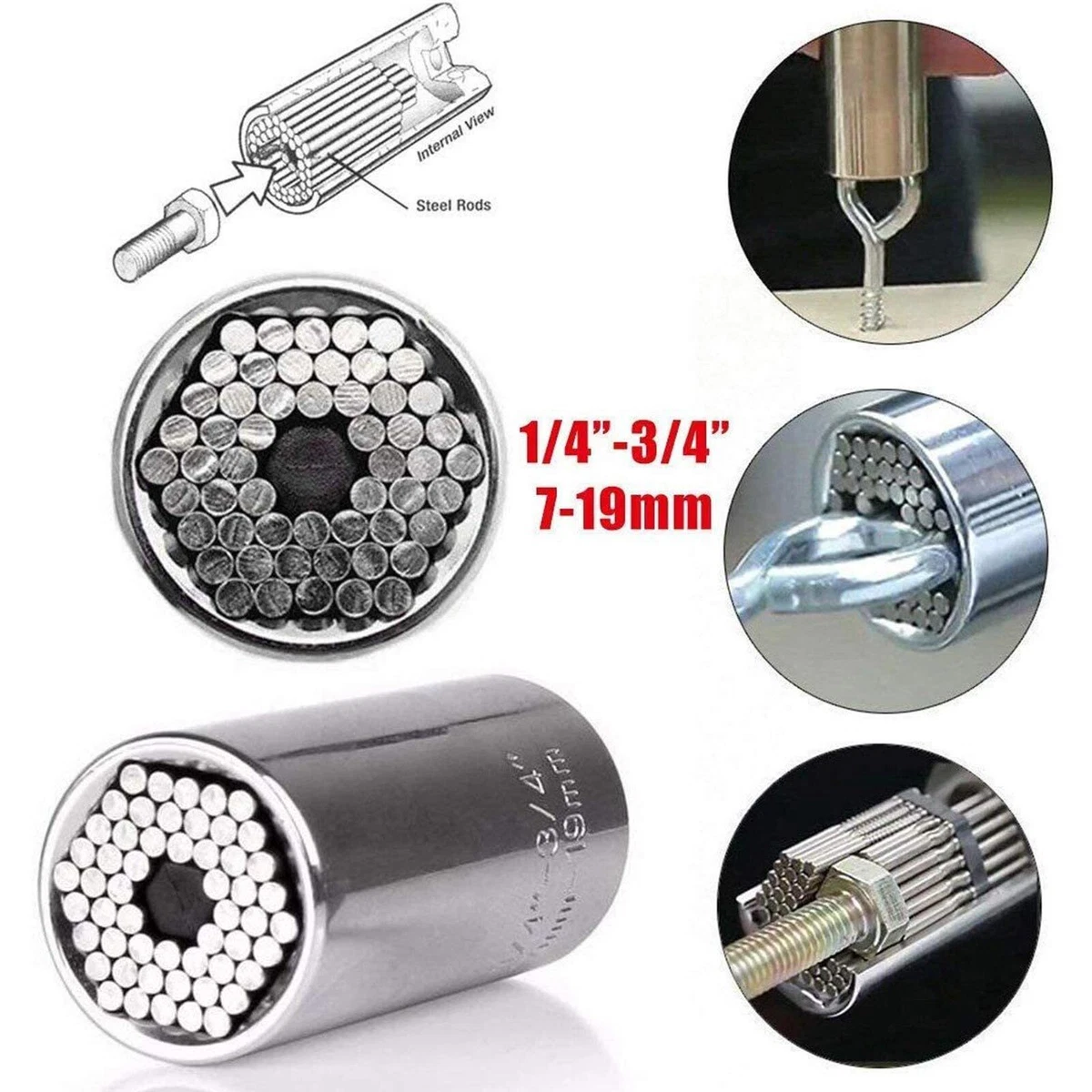 Gator grip socket wrench outlet