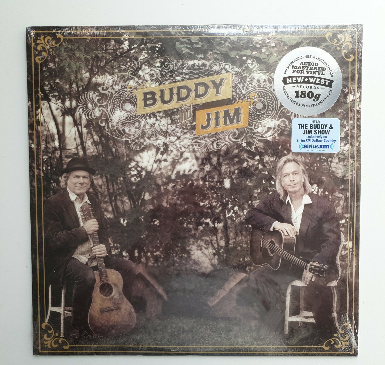 Buddy Miller And Jim Lauderdale - Buddy And Jim Vinyl Record 2012 LP NEW SEALED