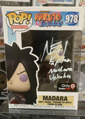 Funko Pop: #978 Madara Uchiha From Naruto Signed By Neil Kaplan - JSA Cert