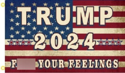 Trump Flags 3x5 Made In The Usa Trump 2024 MAGA Blue 3x5 Foot Premium Polyester Flag Usa Overlay Design 100d 631848 - Foto 4