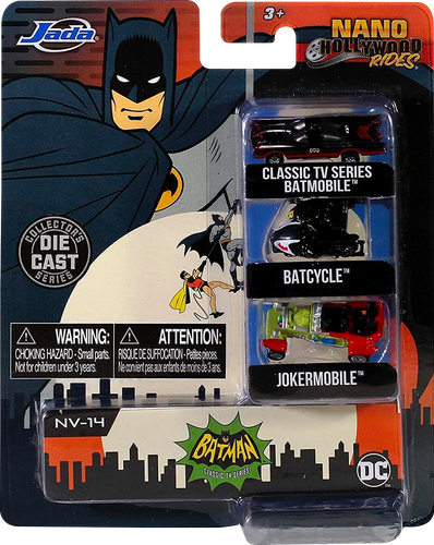Jada Toys Nano Hollywood Rides DC Batman NV-14 Die-Cast Collectible Vehicles - Picture 2 of 3