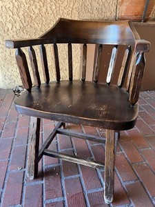 brown wooden vintage restaurant chairs 