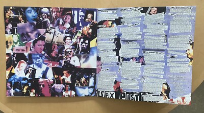 SEX PISTOLS KISS THIS 1992 UK IMPORT 2 LP WITH PHOTO JOHNNY ROTTEN