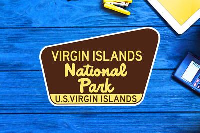Virgin Islands National Park Travel Sticker Decal 3.75'' Vinyl