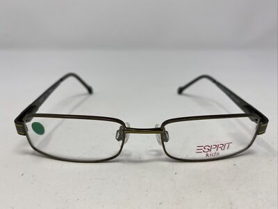 Esprit Kids ET17326 COLOR-527 46-16-120 Dark Brown Eyeglasses Frame -F21