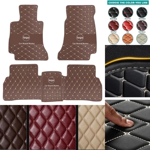 For Ford Mustang 1994-2024 Car Floor Mats Waterproof Auto Pads Anti-Slip Carpets - Picture 5 of 25