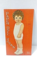 Queen Holden Bobby  Joan Uncut Paper Dolls Book