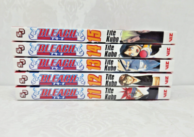 初版多数 久保帯人 BLEACH ブリーチ TITE KUBO 14冊set BLEACH Manga Series by Tite Kubo - Volumes 11 / 12 / 13 / 14 / 15