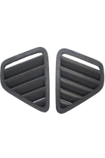 MAZDA RX-7 1986-1992 NEW BLACK DASH VENT GRILLE SET