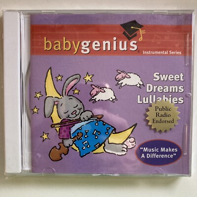 BABY GENIUS - Instrumental Series - Sweet Dreams Lullabies CD NEW