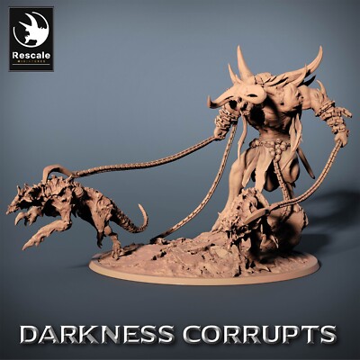 Infernal Tamer B - Darkness Corrupts - Lord Of The Print - 28mm Tabletop Figuren