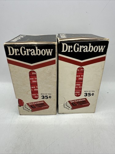 Dr Grabow Pipe Filters Vintage 2 New Old Stock Boxes 10 Filters/pack 14pk/box - Picture 8 of 13