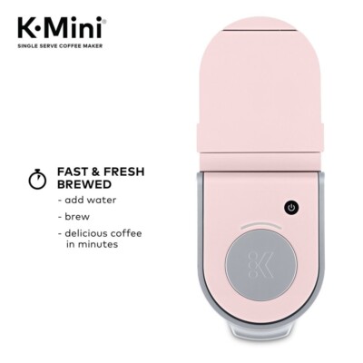Keurig K-Mini Single Serve K-Cup Pod Coffee Maker, Dusty Rose
