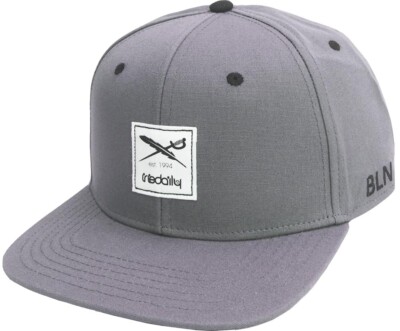 Iriedaily Irie Daily Flag 2 Snapback Cap Black Anthracite Mens One Size