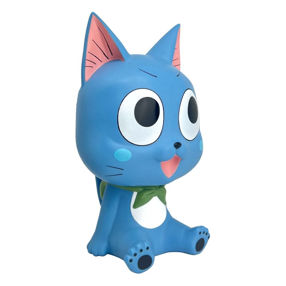 Tirelire PVC Happy Fairy Tail 18 cm originale pour fan de manga
