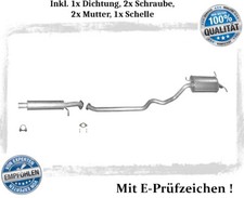 Auspuffanlage für Hyundai Santa Fe I (SM) 2.0 CRDi 83/92KW Auspuff Dichtung