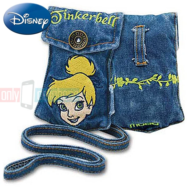 Disney TINKERBELL Universal Jean Pouch w/Strap for Tools Flip-Phones iPod iPhone - Image 3 of 3