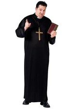 Traditional Priest Men's Costume - Plus Size