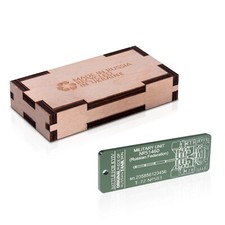 Designed in Ukraine with Recycled Material, Unique Metal Keychain, Metal Craft