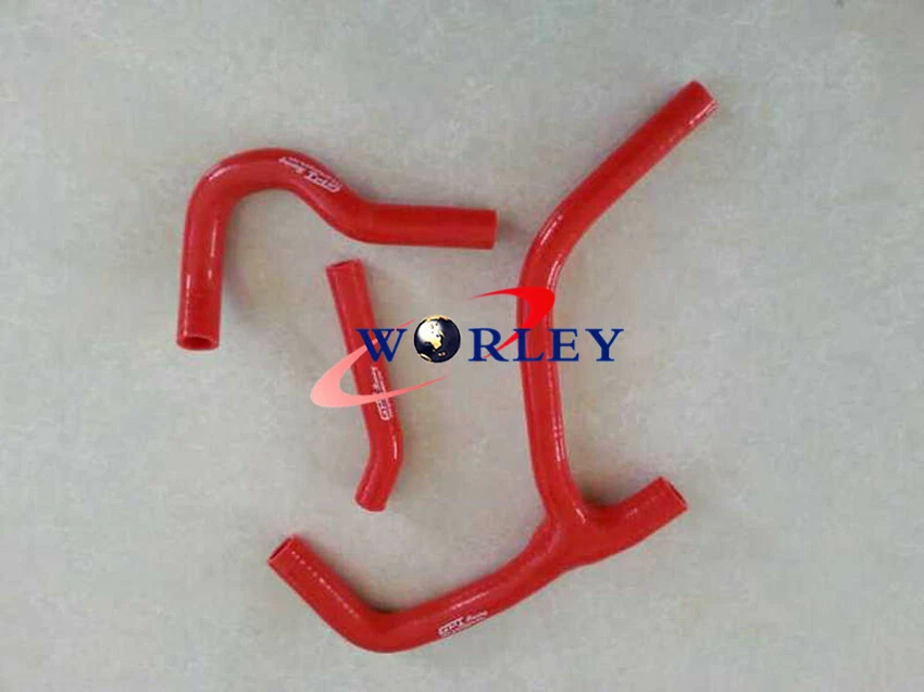 Para Honda CRF250R CRF 250 R CRF250 2014 2015 14 15 Silicona Radiador Y Manguera AZUL Foto 2 de 4