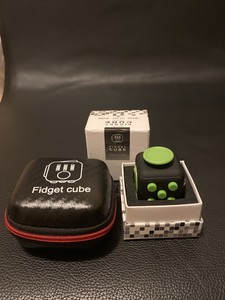 Fidget Cube Carrying Case Anxiety Stress Relief Focus Autism Adults Toys Usa Ebay