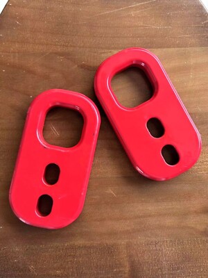 Fits for Toyota 4 Runner 2024 2025 Front Tow Hooks Recovery Points Red Color