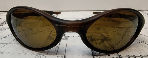Oakley Eye Jacket Rootbeer / Gold Iridium 04-059