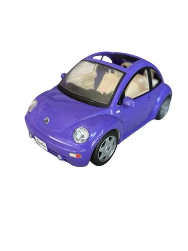 VTG Barbie VW Volkswagen Beetle Bug Purple Car Mattel 2000