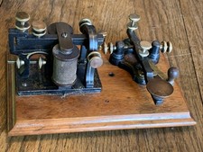 1875 Patrick & Carter Private Line Telegraph Key & Sounder