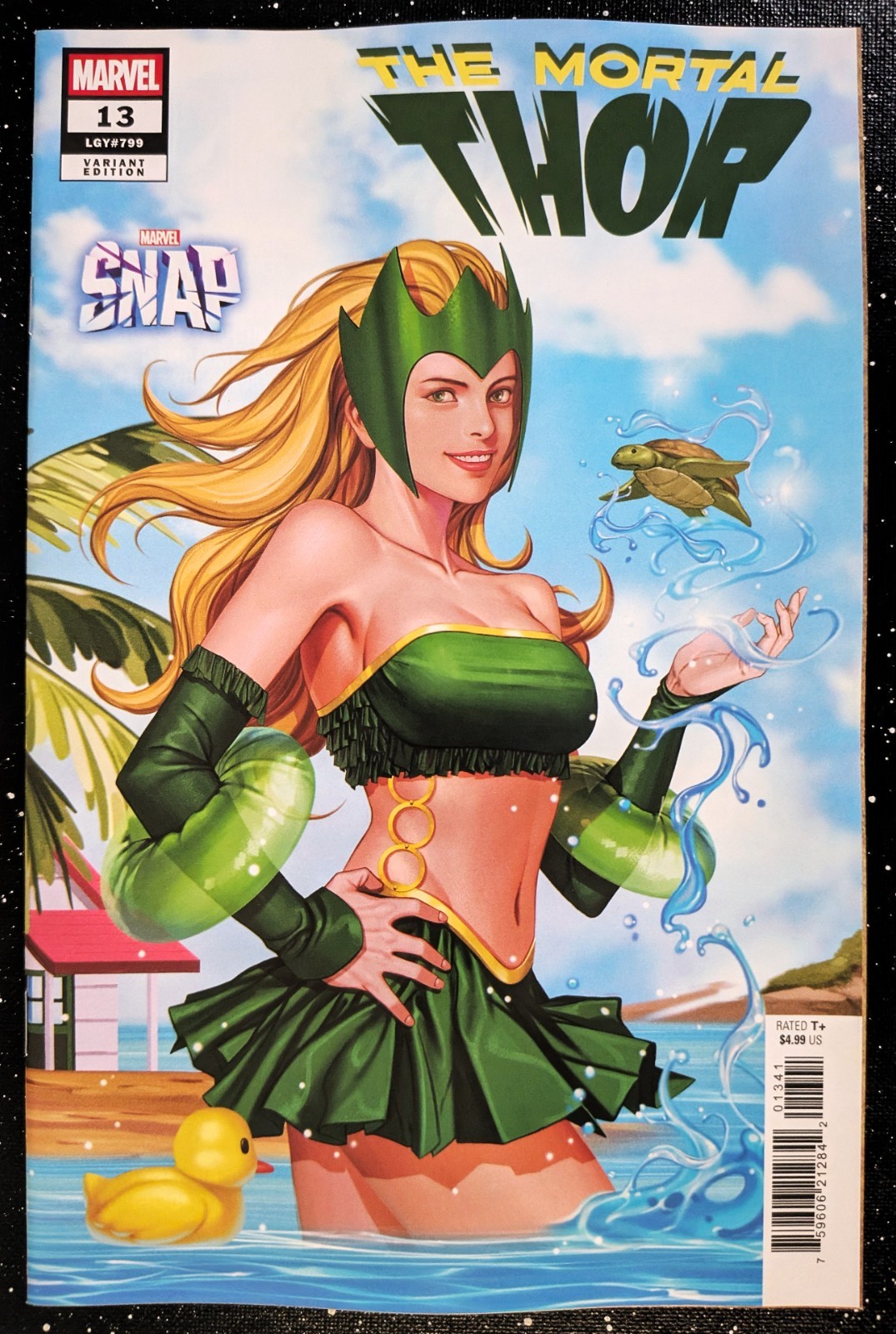 The Mortal Thor #13 Inhyuk Lee Marvel Snap Swimsuit Variant NM
