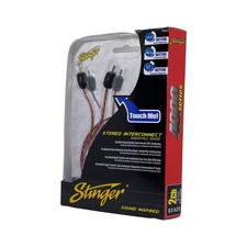 Stinger SI423 RCA Interconnect 2-Channel 3 ft Cable 4000 Series Car Audio