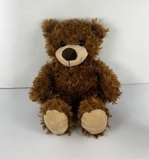 Brown Plush Bear Dan Dee Collectors Choice Stuffed Animal Fluffy Soft 13" Cute