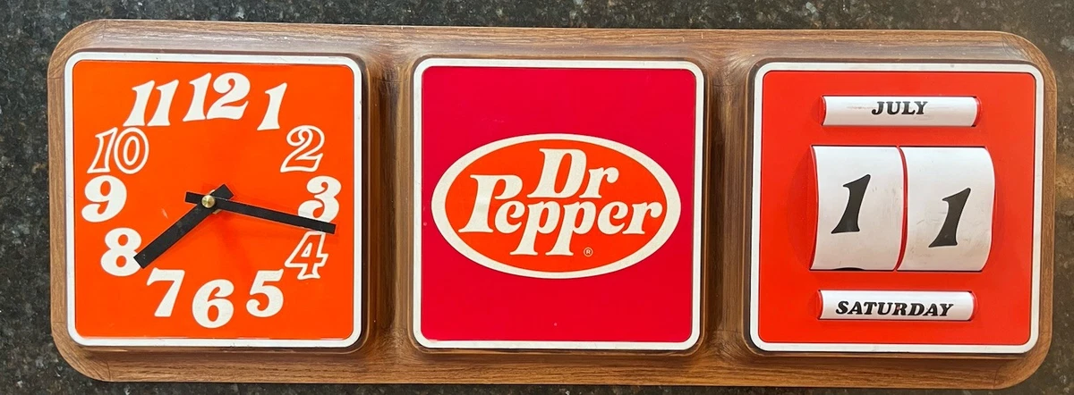 Dr Pepper Clock for sale | eBay
